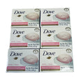 Dove Pink Beauty Bar Soap – Gentle Moisturizing Cleanser for Soft, Smooth Skin | 4.75 oz / 135g. (6 PC) COUNT