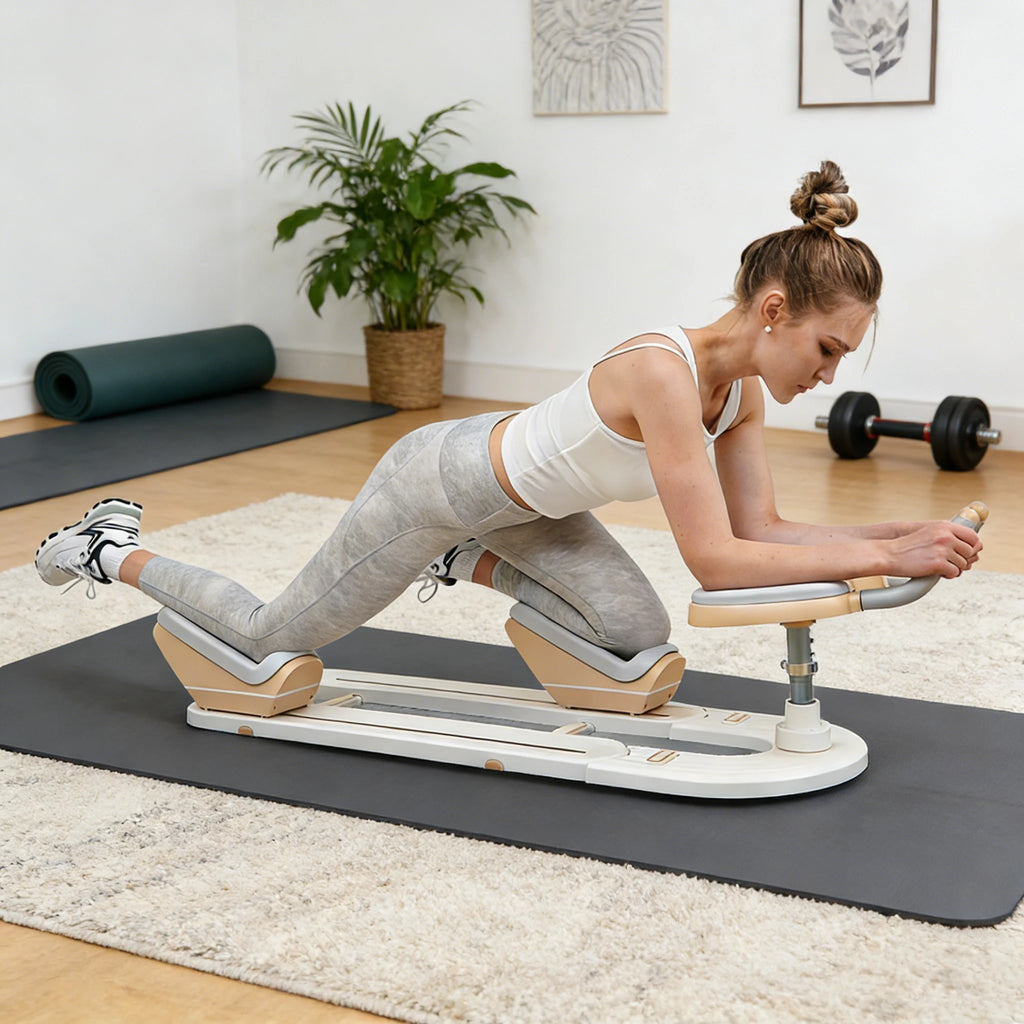 Adjustable Modular Waist Fitness Machine Detachable ABS Silent Home Use Body Slimming Exerciser