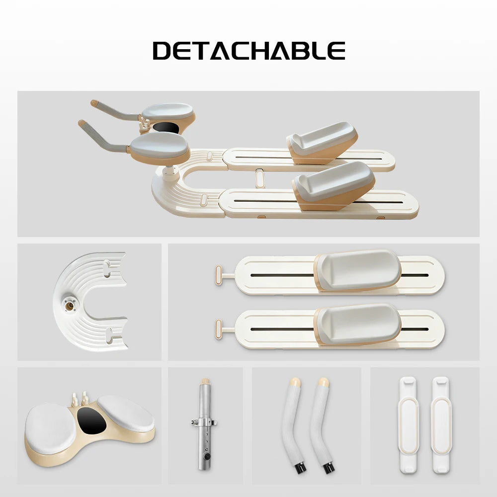 Adjustable Modular Waist Fitness Machine Detachable ABS Silent Home Use Body Slimming Exerciser