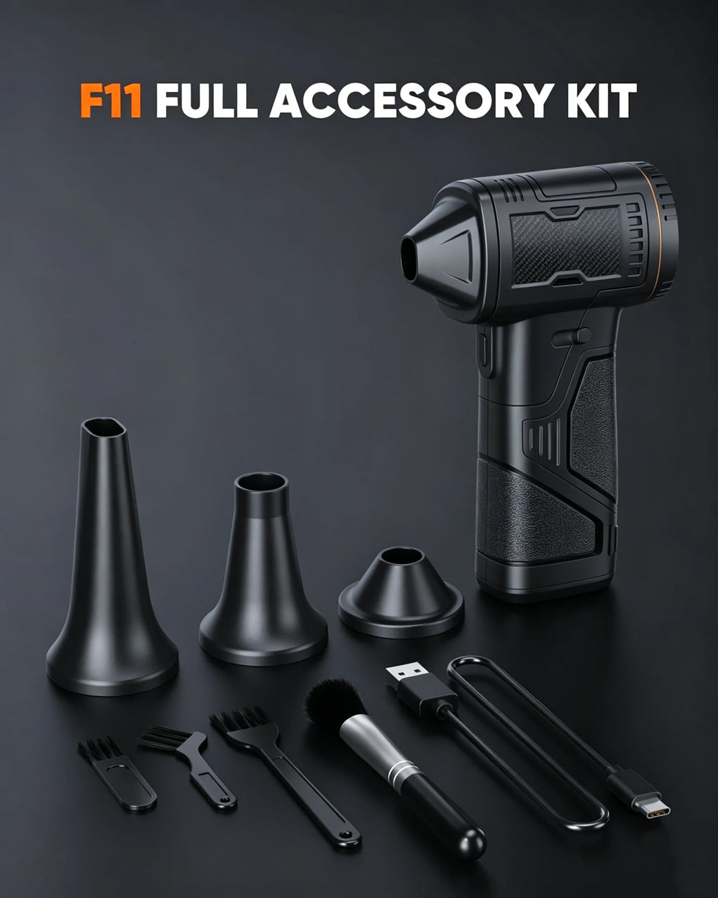 Performance Turb Jetblower Black Equipment Violent Metal Blower Vacuum Cleaning Brush Mini Pistola Soplador Blow Magnetic Cans