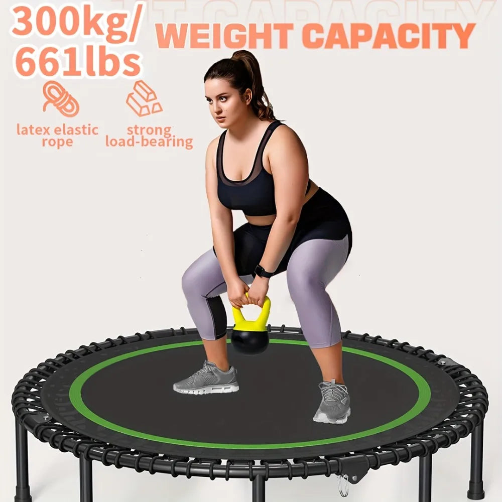 Fitness Trampoline USA Stock Free Shipping 661 Lbs Home Garden 40 Inch Mini Exercise Trampoline