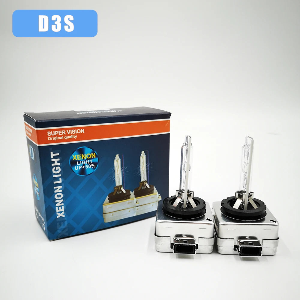 CSGJMY 2pcs D1S D2S D3S D4S HID Bulbs CBI HID xenon headlight light bulb D1R D2R D3R D4R headlamp 4300K 5000K 6000K 8000K 10000K