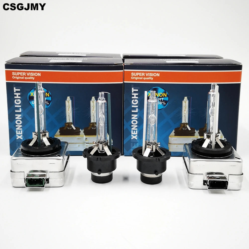 CSGJMY 2pcs D1S D2S D3S D4S HID Bulbs CBI HID xenon headlight light bulb D1R D2R D3R D4R headlamp 4300K 5000K 6000K 8000K 10000K
