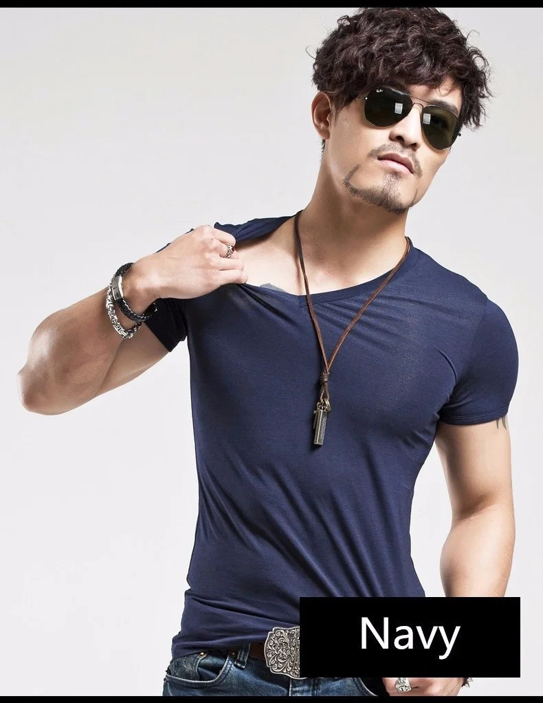 2026 MRMT Brand New Men T Shirt 10 colors Fitness Mens T-shirts V neck Man T-shirt For Male Clothing Tshirts S-5XL Tops Tees