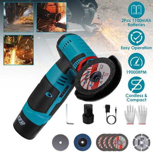 Portable Cordless Mini Saw/Grinder – Cut Wood, Tile & Metal with Precision