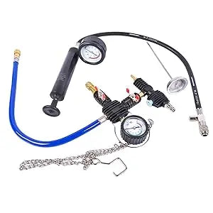 AP03 NEW 31* Radiator Cooling System Pressure Tester Kit w/ 23 Radiator Adapters