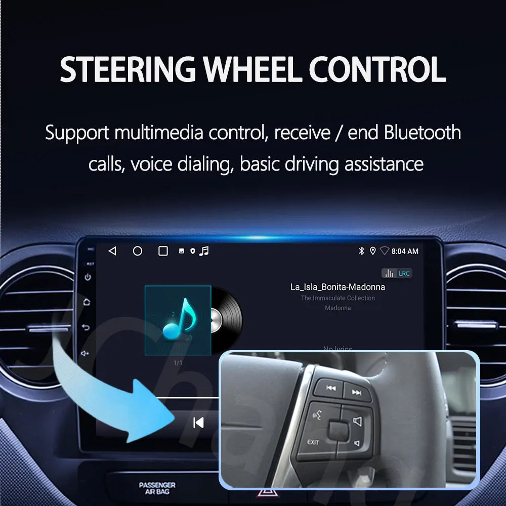 9" LHD DSP Stereo Car Video Player for FORD Mustang  2015-2020 Android 15 Intelligent System GPS Navigation WIFI