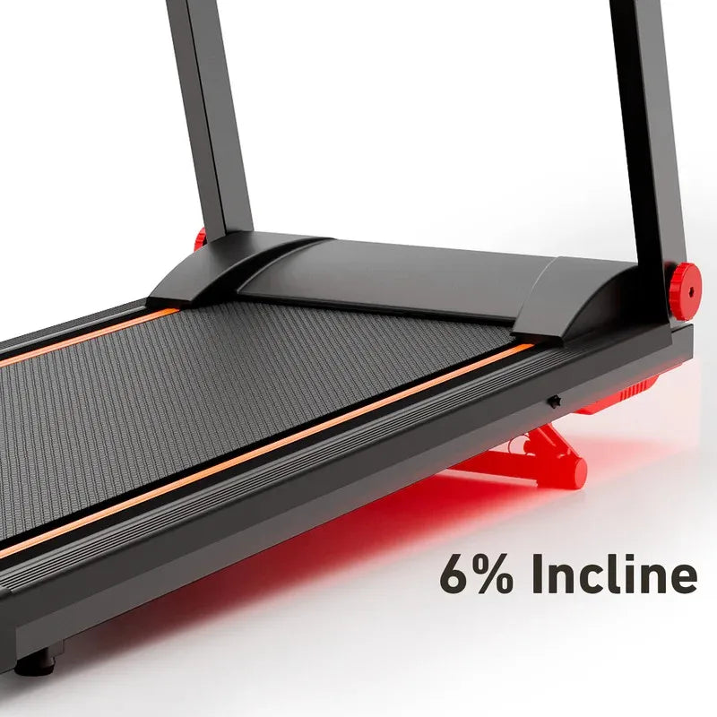 4in1 Treadmills for Home with Incline Foldable Handles Treadmill 300LBS Capacity 3.0HP 7.5MPH Folding Running Treadmill Exercise