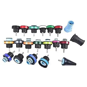 AP03 NEW 31* Radiator Cooling System Pressure Tester Kit w/ 23 Radiator Adapters