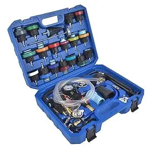AP03 NEW 31* Radiator Cooling System Pressure Tester Kit w/ 23 Radiator Adapters