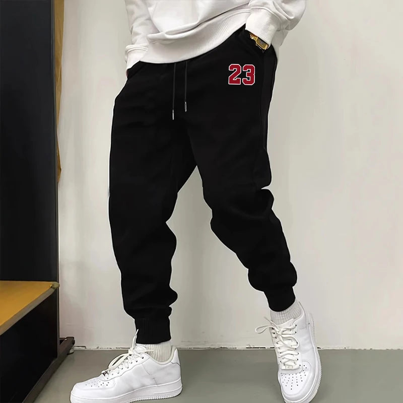 Hot Sale Male Sweatpants High Quality Fall/Winter Daily Casual Fashion Jogger Pants Gym Fitness Sporty Trousers Men's Clothes