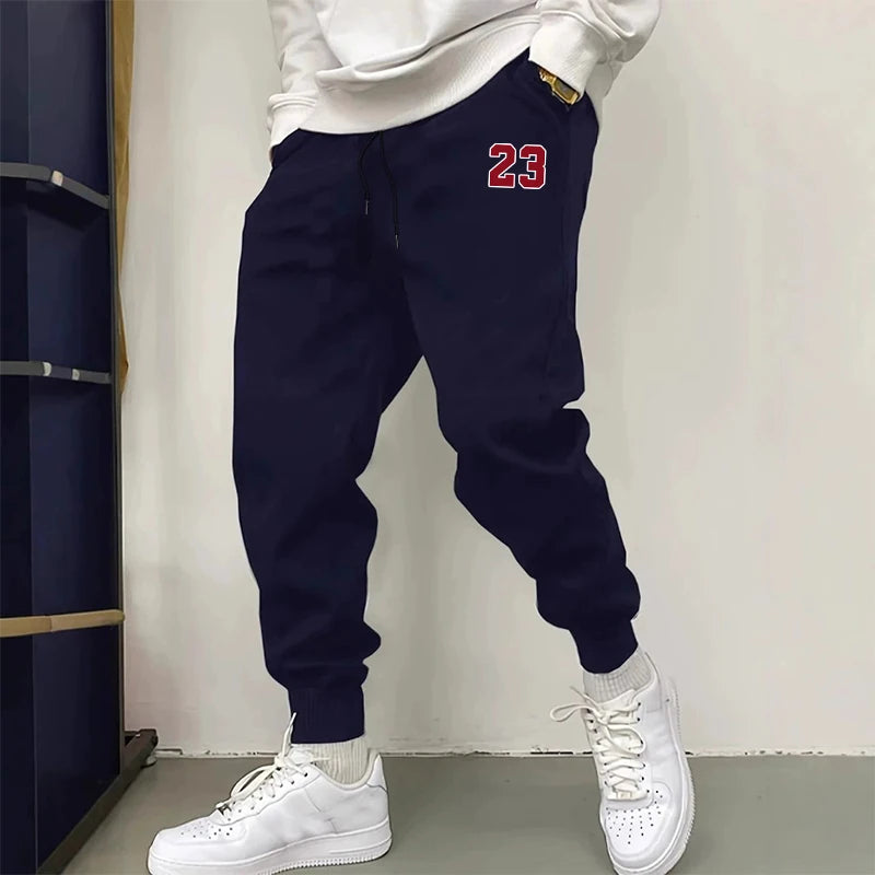 Hot Sale Male Sweatpants High Quality Fall/Winter Daily Casual Fashion Jogger Pants Gym Fitness Sporty Trousers Men's Clothes