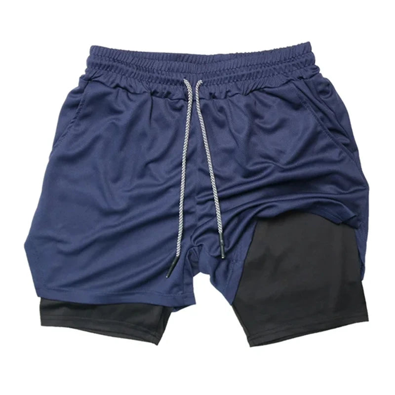 Men's Multi Pocket Shorts Fitness Shorts Casual Beach Sports Lined Skinny Shorts Everyday Style Mesh Camouflage Running Shorts