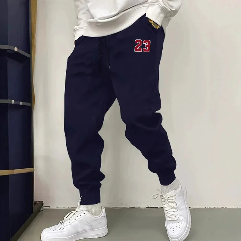 Hot Sale Male Sweatpants High Quality Fall/Winter Daily Casual Fashion Jogger Pants Gym Fitness Sporty Trousers Men's Clothes