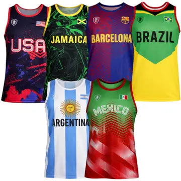 World Cup Inspired  Soccer Jerseys for Boys