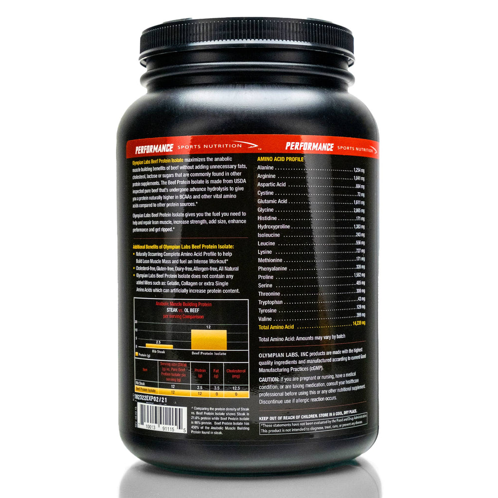 Beef Protein Isolate - 2 LB
