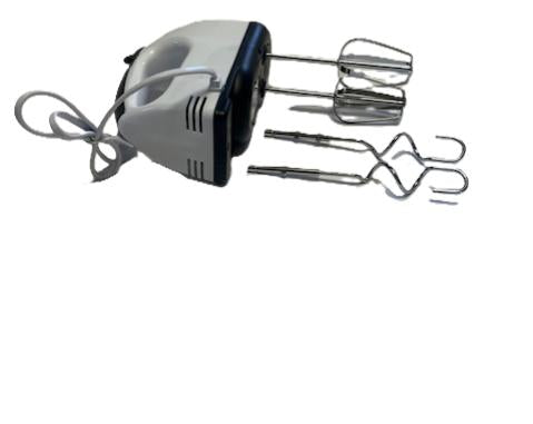 Electric Hand Blender with 7 Speed Controls, Dough Beaters, Ejector Button & Plastic Housing