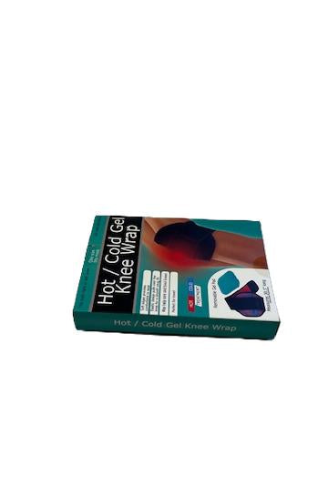 Reusable Hot & Cold Gel Knee Wrap-Ice or Heat Therapy for Knee Pain Relief & Recovery