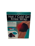 Reusable Hot & Cold Gel Knee Wrap-Ice or Heat Therapy for Knee Pain Relief & Recovery